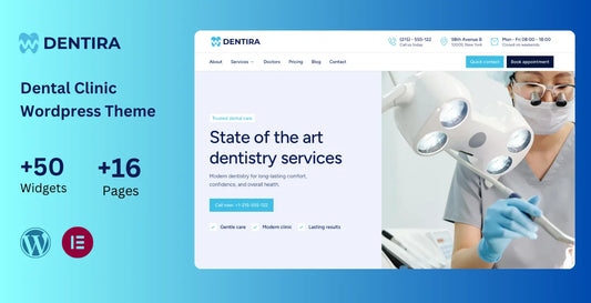 Dentira – Dental Clinic WordPress Theme