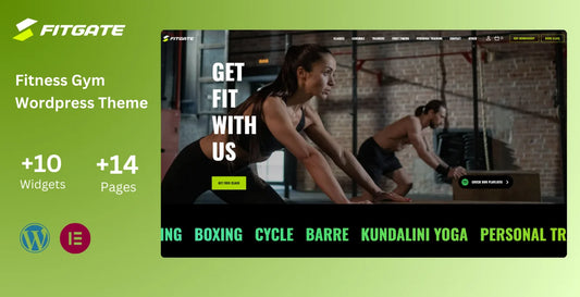 Fitgate – Fitness & Gym WordPress Theme
