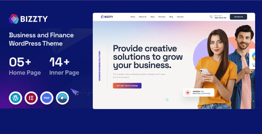 Bizzty – Business & Agency WordPress Theme